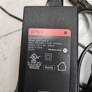 EPS-3 AC Adapter ADP 36KR A Power Cord Cable Laptop Keyboard Electronics